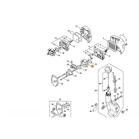 STIHL  Gaźnik C1Q-S202C 4601 120 0600
